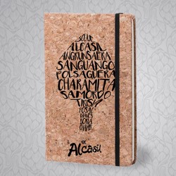 Cuaderno de corcho El Alcasil